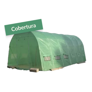 Cobertura Estufa 6m x 3m Modelo AE2.3